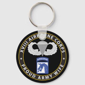 Chaveiro 18th Airborne Wife