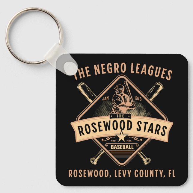Chaveiro 1923 Rosewood Stars Negro League Baseball Legacy (Frente)