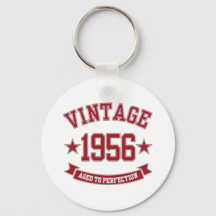 Chaveiro 1956 Vintage Envelhecido até Perfecção