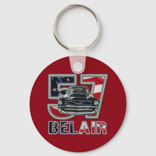 Chaveiro 1957 Chevy Belair Key Chain.
