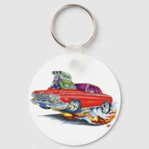 Chaveiro 1962-63 Carro Vermelho Impala