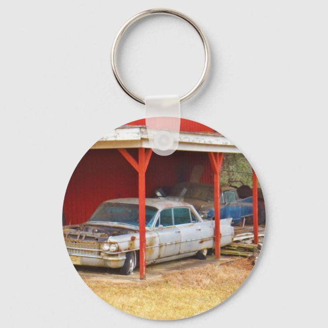 Chaveiro 1963 Silver Sadan deville (Frente)