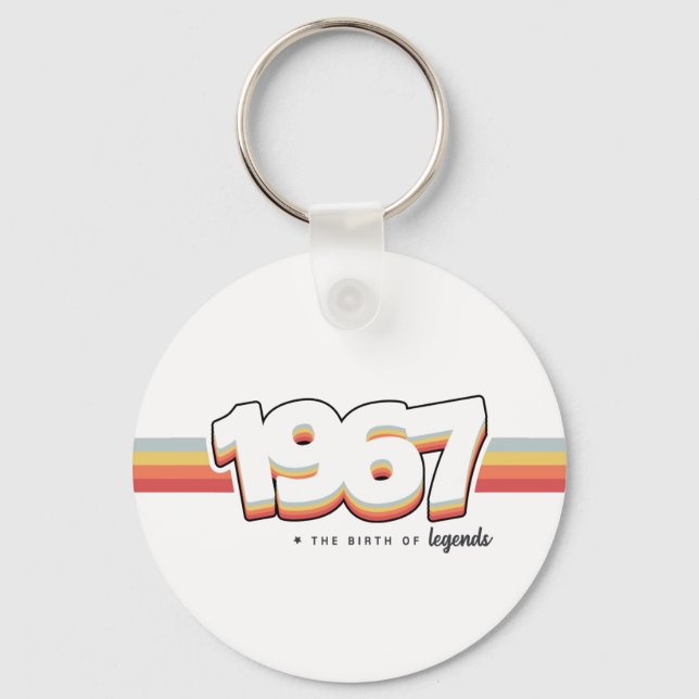 Chaveiro 1967 Nascimento de lendas (Frente)