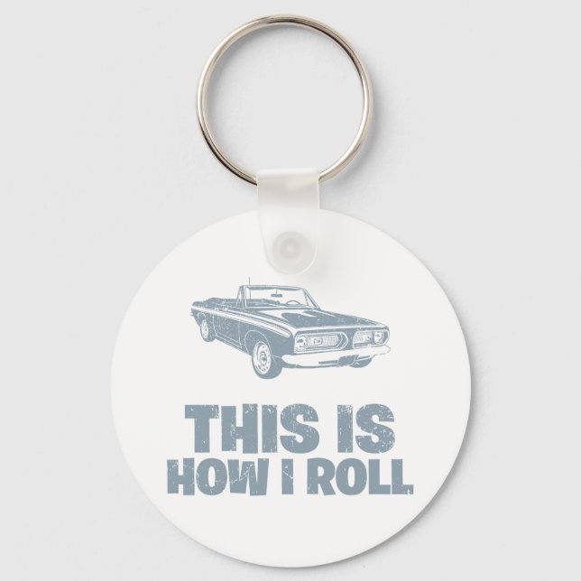 Chaveiro 1967 Plymouth Barracuda (Frente)