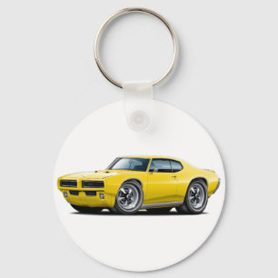 Chaveiro 1968-69 carro amarelo de GTO