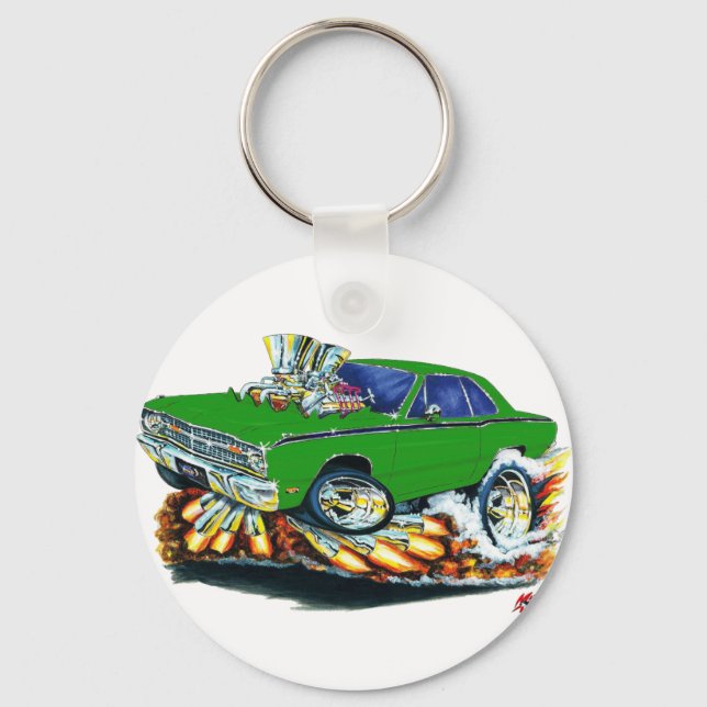 Chaveiro 1968-71 Carro Verde Dart (Frente)