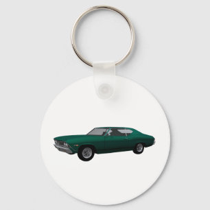 Chaveiro 1968 Chevelle SS: Conclusão Verde
