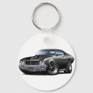 Chaveiro 1970-72 Carro preto Buick GS