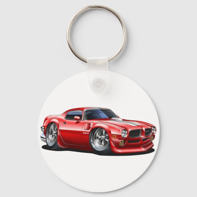 Chaveiro 1970/72 Trans Am Red Car (Frente)