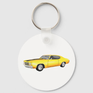 Chaveiro 1970 Chevelle SS: Conclusão Amarela:
