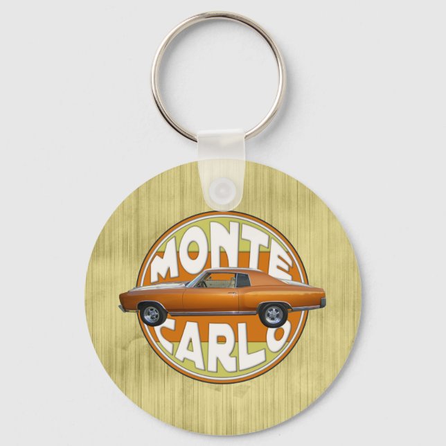 Chaveiro 1970 monte carlo cobre camelo castanho (Frente)
