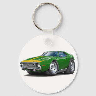 Chaveiro 1973-74 Javelin Green-Dourado Carro