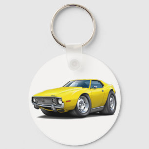 Chaveiro 1973-74 Javelin Yellow Car