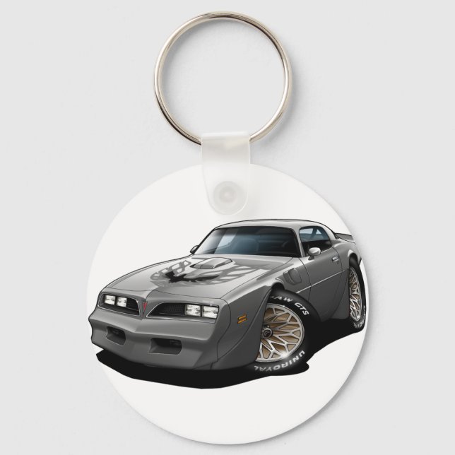 Chaveiro 1977-78 Trans Am Silver (Frente)