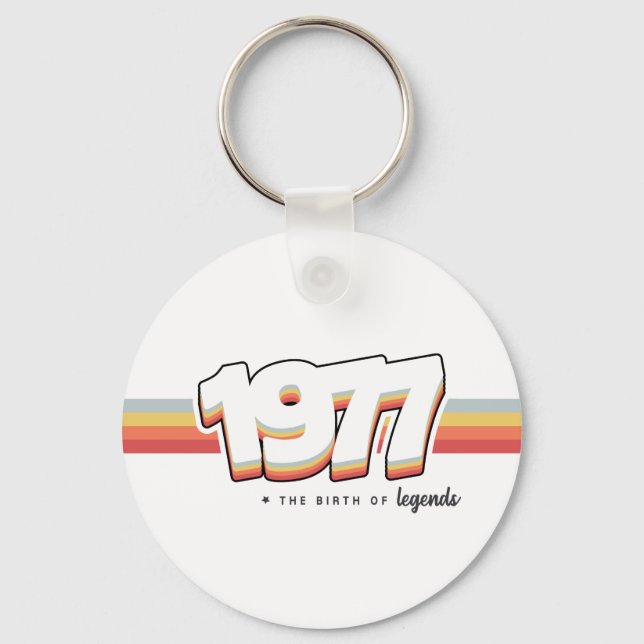 Chaveiro 1977 Nascimento de lendas (Frente)