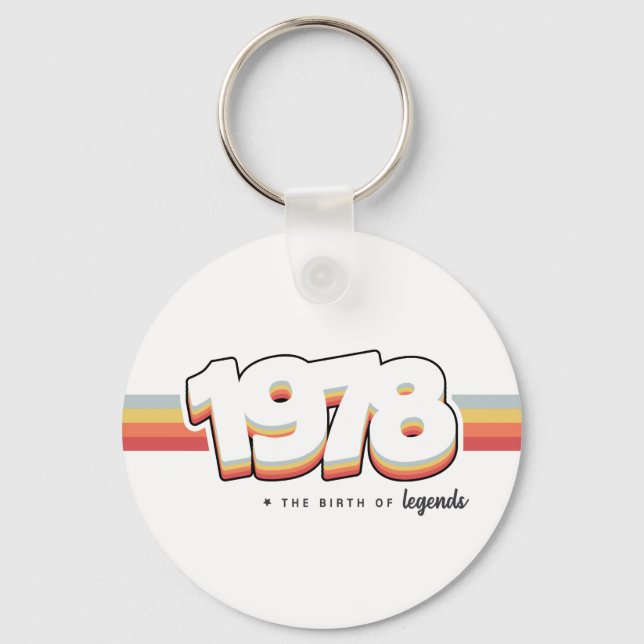 Chaveiro 1978 Nascimento de lendas (Frente)