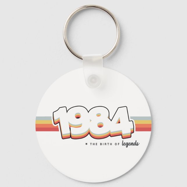 Chaveiro 1984 Nascimento de lendas (Frente)