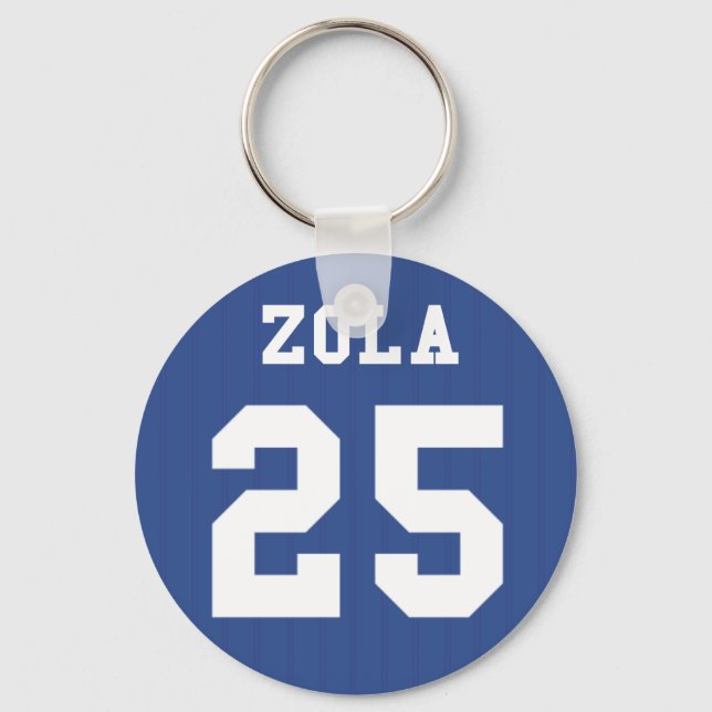 Chaveiro 1995-97 Chelsea Home Keyring - ZOLA 25 (Frente)