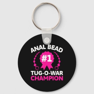 Chaveiro #1 Bead Tug O War Champher Engraçado Adulto Humor 