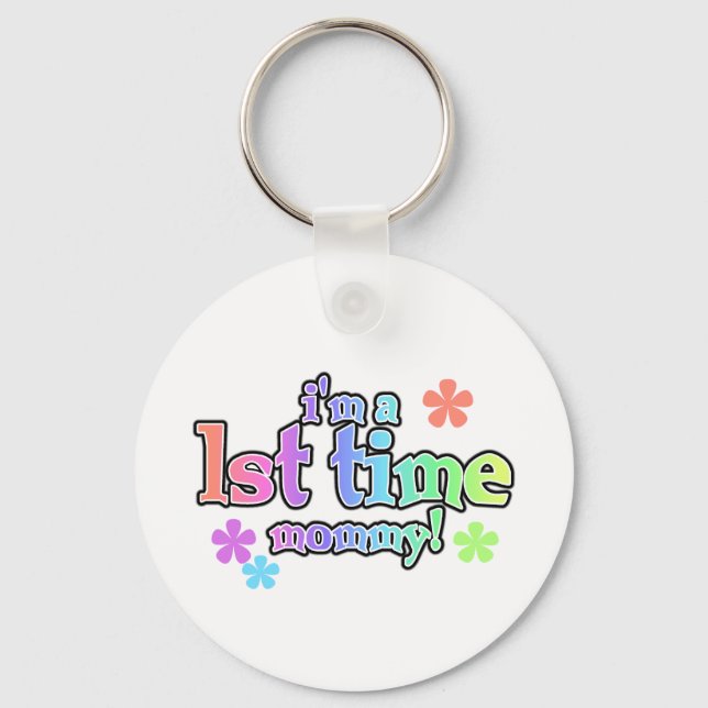 Chaveiro 1rua-Mamãe-T-shirts e presente (Frente)