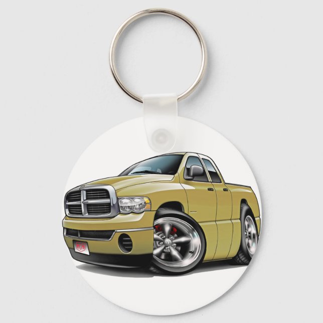 Chaveiro 2003-08 Ram Quad Tan Truck (Frente)