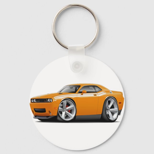 Chaveiro 2009-11 - Desafiador RT - Carro Laranja-Branco (Frente)