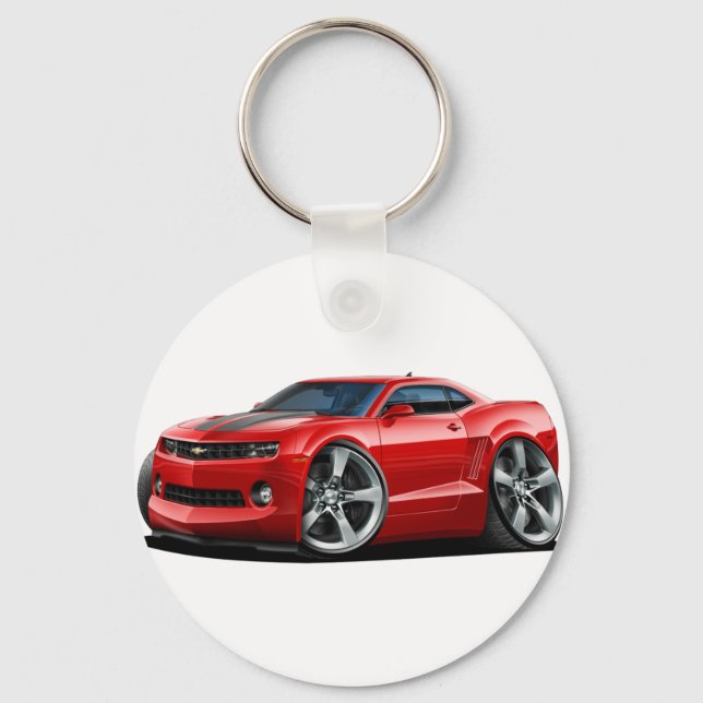 Chaveiro 2010-12 Camaro - Cinza Vermelha (Frente)