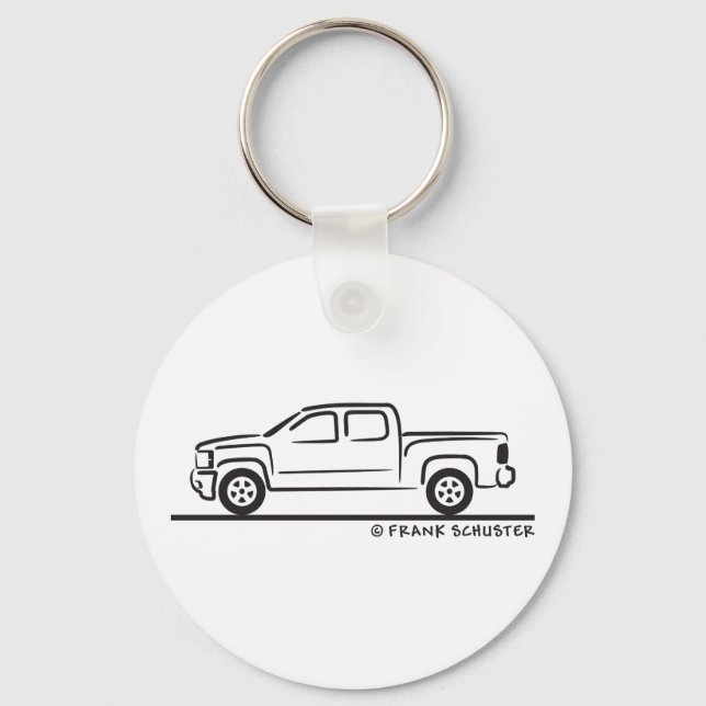 Chaveiro 2010 Chevrolet Silverado (Frente)