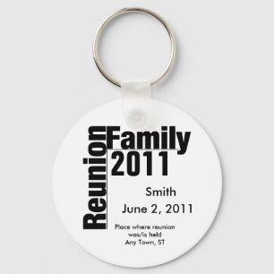Chaveiro 2011 do souviner da reunião de família