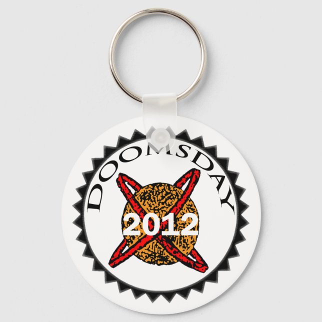 Chaveiro 2012 Keychain "12/21/2012 Doomsday" (Frente)