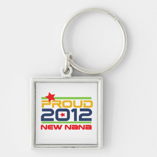 Chaveiro 2012 t-shirt e presentes orgulhosos de Nana (Frente)