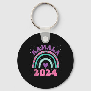 Chaveiro 2024 Rainbow Groovy Vote A Favor Do Presidente Kam