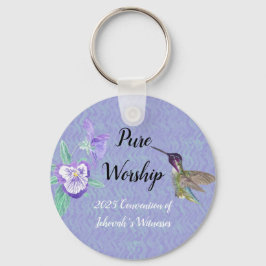 Chaveiro 2025 JW convention with name customize