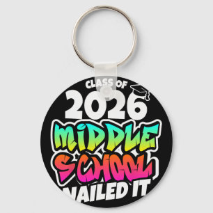 Chaveiro 2026 Escola de Ensino Fundamental Nailed It Gradua