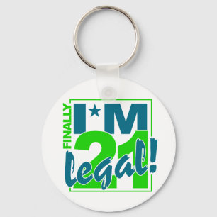 Chaveiro 21 & Cadeia de chaves LEGAL