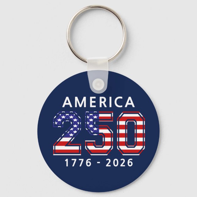 Chaveiro 250º Aniversário dos Estados Unidos (Frente)