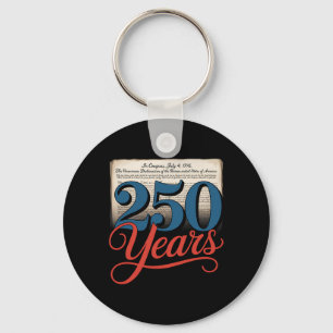 Chaveiro 250 Anos 1776 Declaração De Independência Usa Gif