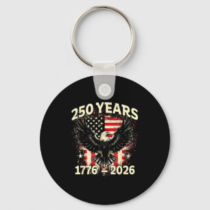 Chaveiro 250 Anos Americano 1776 2026 Vintage Nós O Povo