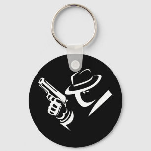 Chaveiro 2 do gangster do detetive