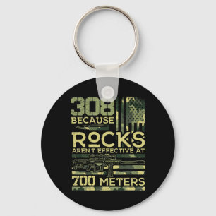 Chaveiro 308 Porque Rocks não são eficazes caçando a Améric