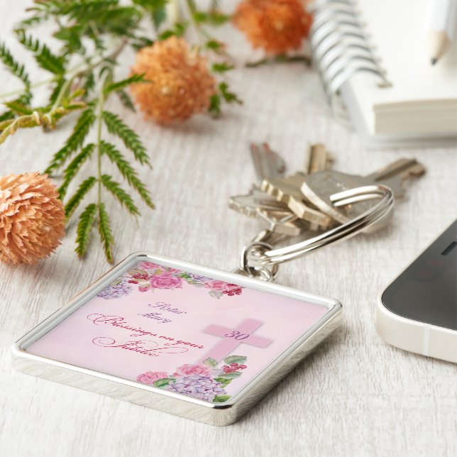 Chaveiro 30 do Aniversário da Vida Religiosa (Lateral)