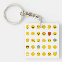 Chaveiro 30 emojis mistos