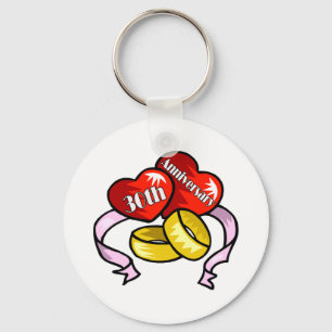 Chaveiro 30o aniversário w