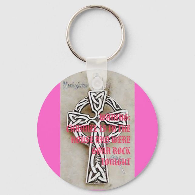 Chaveiro 3740g, WANING:CHANNEL ESTÁ NA HO... (Frente)