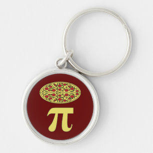 Chaveiro 3.14 Pizza Pi Pun Pun Engraçado Piada Matemática