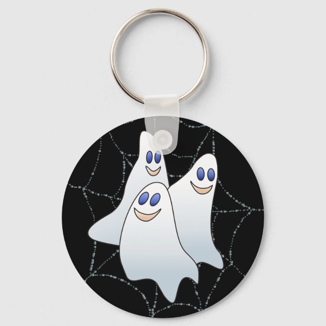 Chaveiro 3 SPOOKS em uma WEB SPIDER por SHARON SHARPE (Frente)