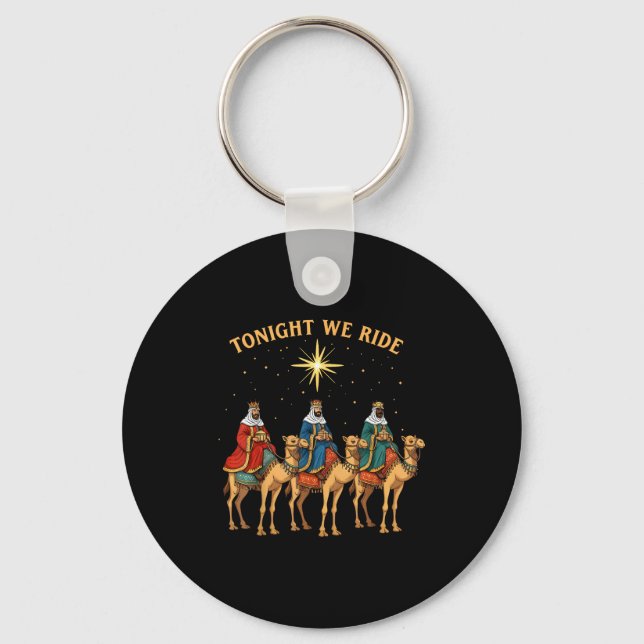 Chaveiro 3 Wise Men Tonight We Ride Christmas  (Frente)
