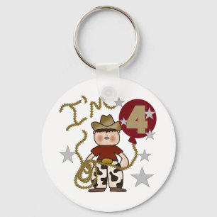 Chaveiro 4º Camisetas de aniversário e presentes