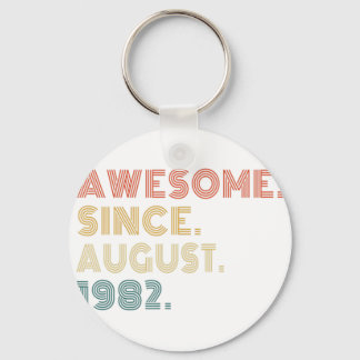 Chaveiro 40 Yrs Old Vintage Awesome Since August 1982 40th 