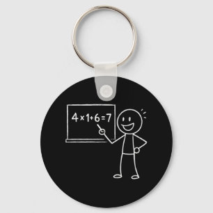 Chaveiro 41 67 Meme Quatro Um Seis Sete Engraçado Professor